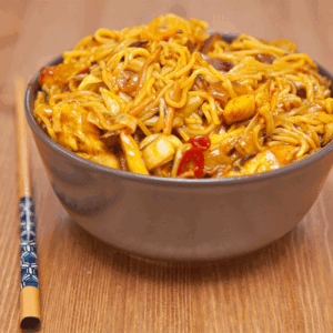 Chicken Singapori Spaghetti