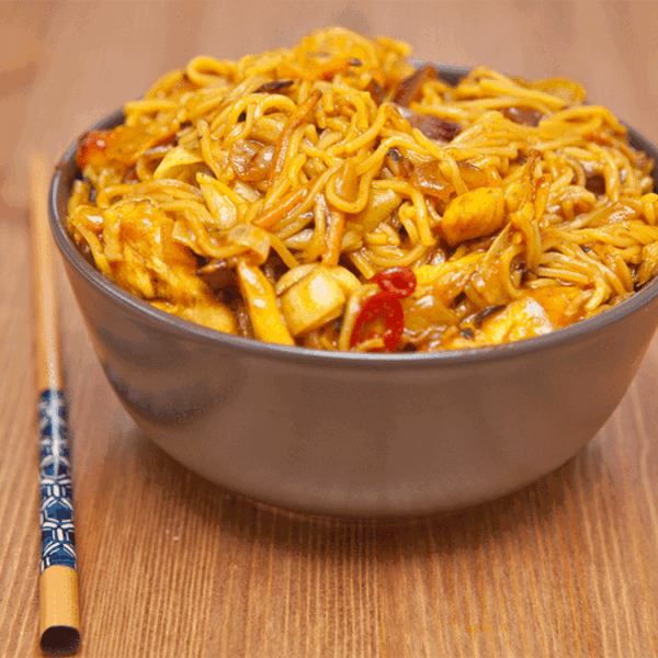 Chicken Singapori Spaghetti